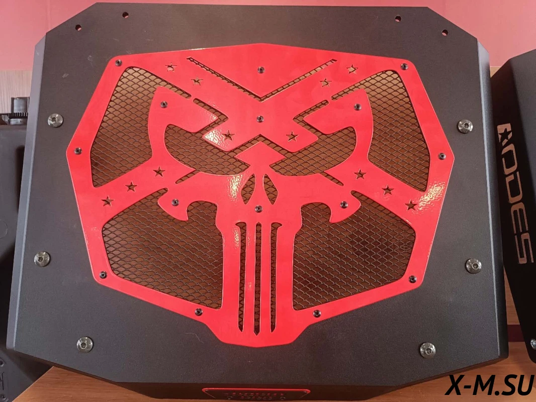 Вынос радиатора накладка "Череп" ATV AODES PATHCROSS 650-1000 Вынос радиатора накладка "Череп" ATV AODES PATHCROSS 650-1000