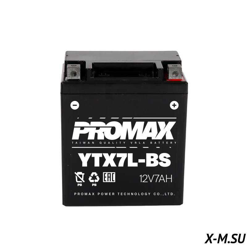 Мото аккумулятор PROMAX YTX7L-BS(1207.1) Мото аккумулятор PROMAX YTX7L-BS(1207.1)