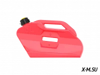 Канистра 5л красная для кофра TESSERACT, для ATV AODES PATHCROSS 650-1000