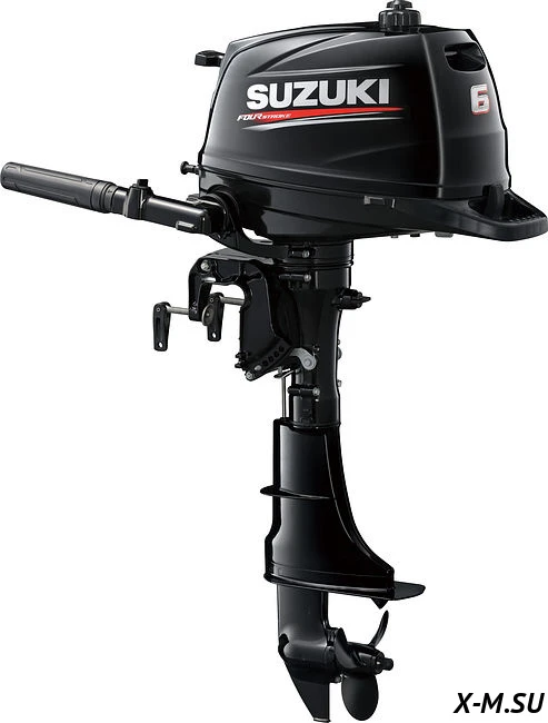 Лодочный мотор Suzuki DF6AS Черный Лодочный мотор Suzuki DF6AS Черный