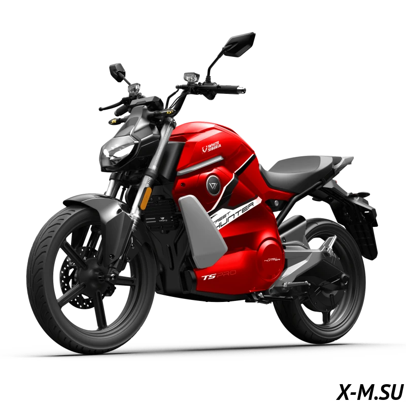 Электромотоцикл WHITE SIBERIA SUPER SOCO TS STREET HUNTER PRO (Красный) Электромотоцикл WHITE SIBERIA SUPER SOCO TS STREET HUNTER PRO (Красный)