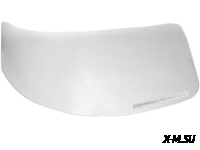 Стекло ветровое для лодки формованное (правая половинка)