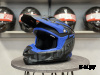 Шлем кроссовый HETOSHI OF836 EXOSS CROSS PRO MX289 цв.Черно-синий Матовый р.S
