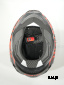Шлем интеграл HETOSHI FF938 double visor Цв.Черно-красный Матовый р.XL
