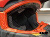 Шлем кроссовый HETOSHI OF836 EXOSS CROSS PRO MX289 цв.Черно-красно-желтый Матовый р.XS