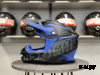 Шлем кроссовый HETOSHI OF836 EXOSS CROSS PRO MX289 цв.Черно-синий Матовый р.S