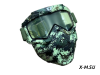 Очки зимние Face Mask HETOSHI FJ026B-1 (двойное стекло) цв.Камуфляж(Nato green) цв.стекла прозрачный