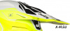 Козырек для шлема JUST1 J18 PULSAR Hi-Vis желтый/белый/черный