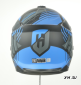 Шлем кроссовый HETOSHI OF836 EXOSS CROSS PRO MX289 цв.Черно-синий Матовый р.S