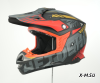 Шлем кроссовый HETOSHI OF836 EXOSS CROSS PRO MX289 цв.Черно-красно-желтый Матовый р.XS