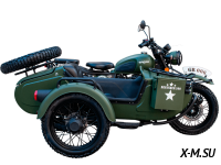 Мотоцикл с коляской GROZA DEFENDER 500 (4T EFI) (2023 г.)