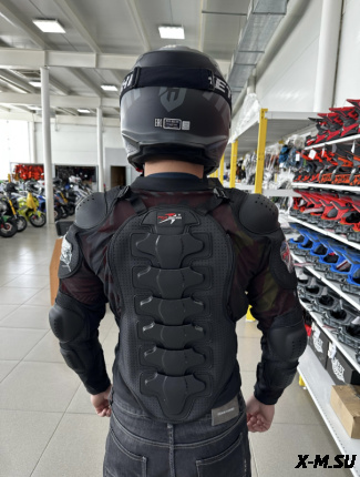 Мотозащита (черепаха) Pro-Biker XD4-37 цв. Черный р. XXL