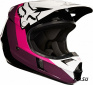 Мотошлем подростковый Fox V1 Halyn Youth Helmet Black/Pink