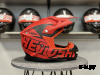 Шлем кроссовый HETOSHI OF836 EXOSS CROSS PRO MX289 цв.Красный с черными вставками Матовый р.XS